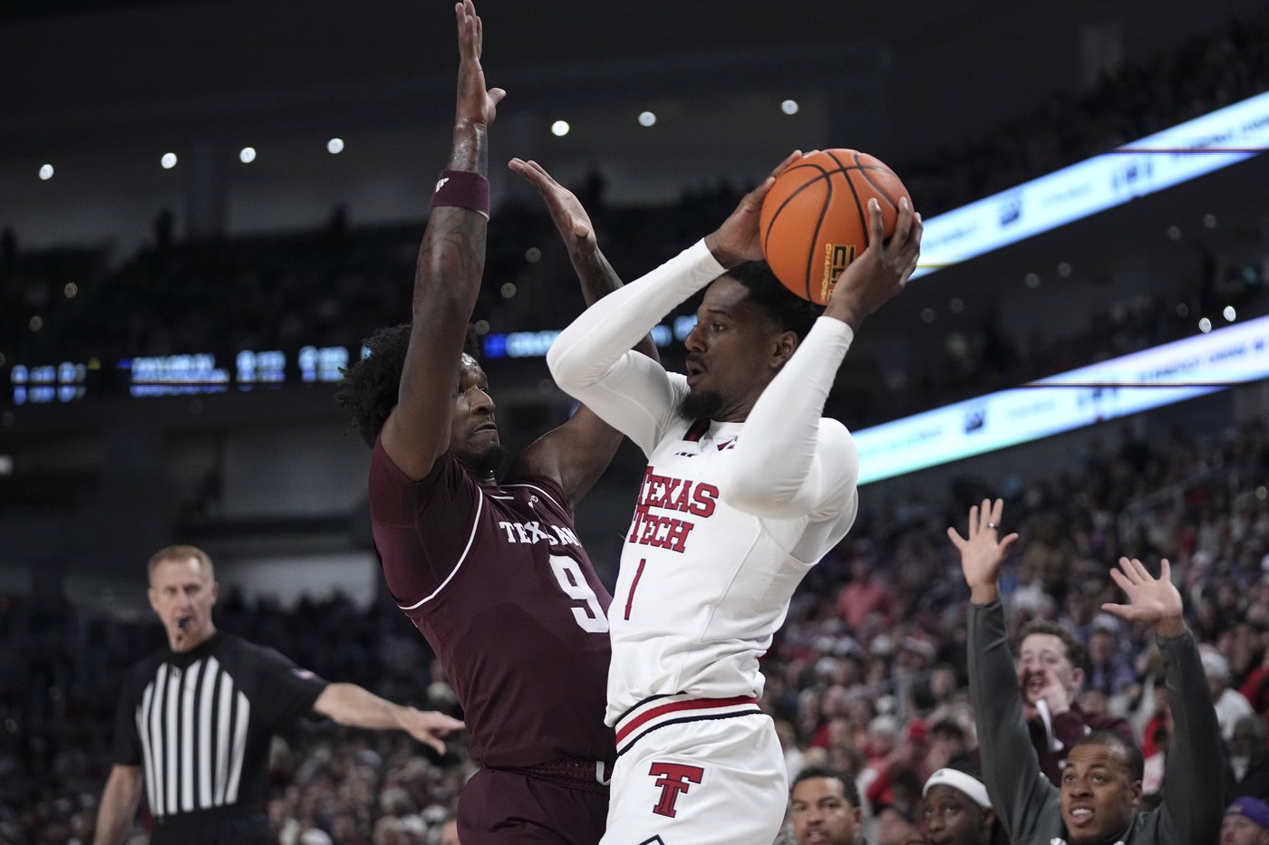 No. 22 Texas A&M beats Texas Tech 72-67 in 1st meeting of former conference rivals since 2012 | iNFOnews.ca