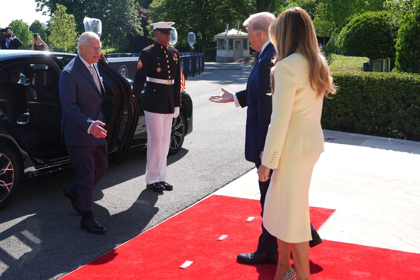 Photos show King Charles III and Queen Camilla on a 4-day visit to the US | iNFOnews.ca