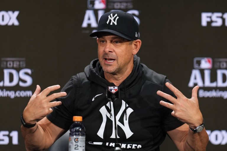 Yankees manager Aaron Boone believes gap with Blue Jays is small | iNFOnews.ca