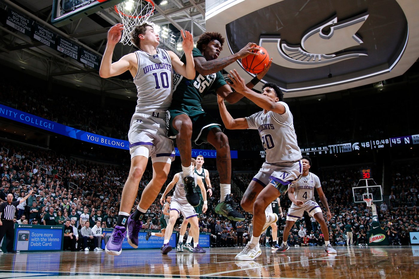 No. 12 Michigan State rallies in the 2nd half to beat Northwestern 76-66 | iNFOnews.ca No. 12 Michigan State rallies in the 2nd half to beat Northwestern 76-66 | iNFOnews.ca