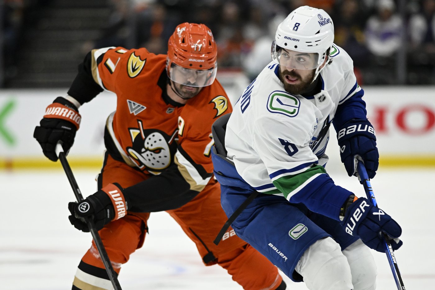 Hughes, Boeser help Canucks rout the Ducks 5-1 | iNFOnews.ca Hughes, Boeser help Canucks rout the Ducks 5-1 | iNFOnews.ca