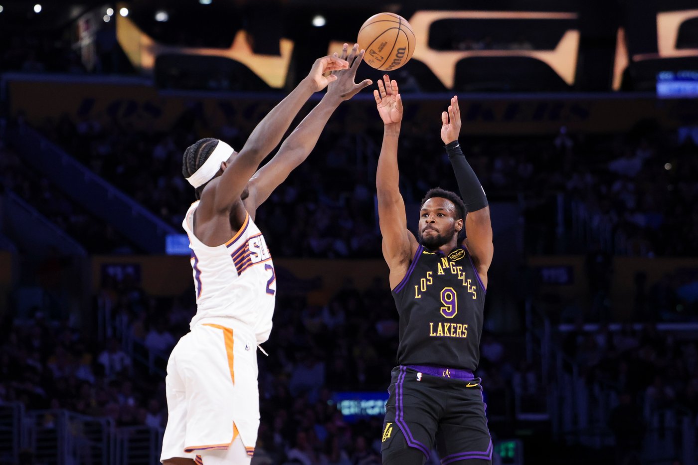 Bronny and LeBron James are looking forward to postseason playing time together with the Lakers | iNFOnews.ca