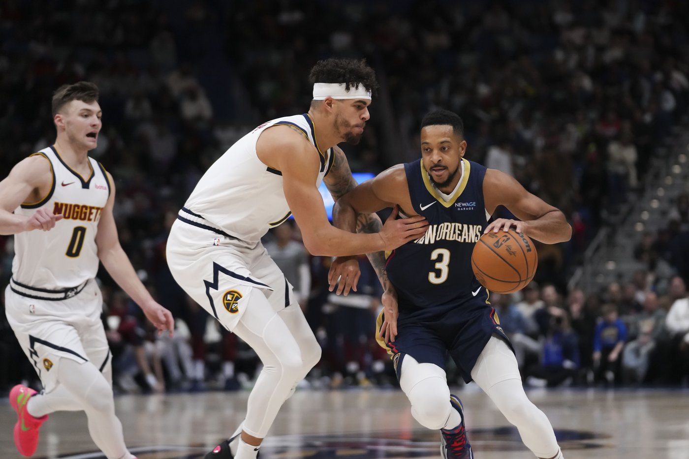 Jokic overcomes slow start for triple-double in the Nuggets' 132-129 OT win over the Pelicans | iNFOnews.ca