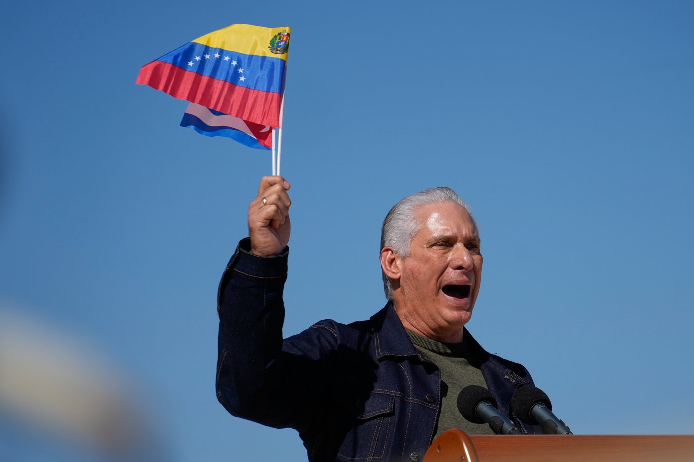 Photos show people reacting to the US capture of Venezuelan President Nicolas Maduro | iNFOnews.ca