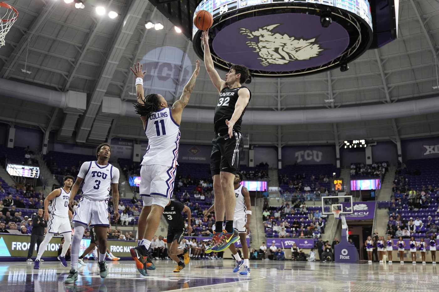 Collins scores 16, Wenzel 15 and TCU rallies to beat Xavier 76-72 in Big 12/Big East Battle game | iNFOnews.ca Collins scores 16, Wenzel 15 and TCU rallies to beat Xavier 76-72 in Big 12/Big East Battle game | iNFOnews.ca