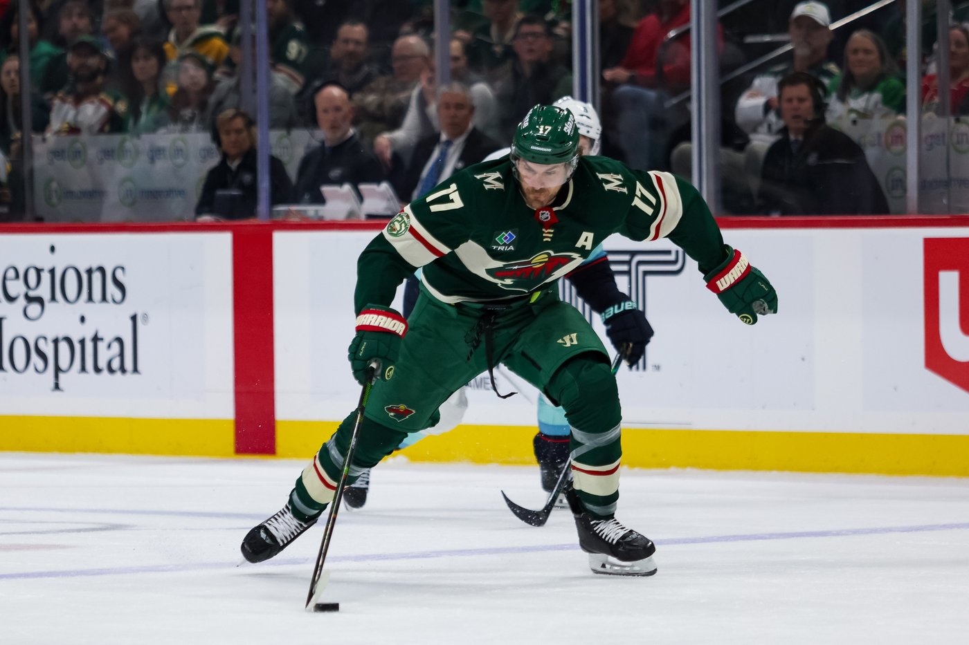 Wild beat skidding Kraken 5-2 for 4th straight win, setting up showdown with Stars | iNFOnews.ca Wild beat skidding Kraken 5-2 for 4th straight win, setting up showdown with Stars | iNFOnews.ca