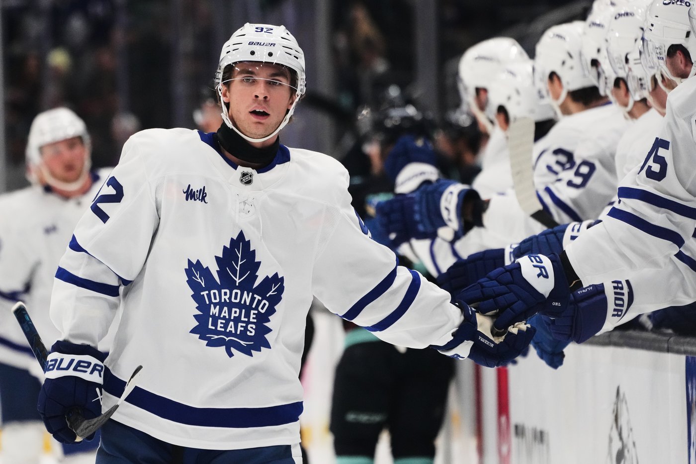 Kraken outlast Maple Leafs 5-4 to spoil No. 1 overall pick Gavin McKenna’s big game | iNFOnews.ca Kraken outlast Maple Leafs 5-4 to spoil No. 1 overall pick Gavin McKenna’s big game | iNFOnews.ca