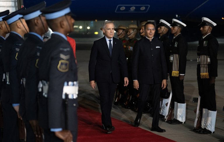 PM Carney lands in New Delhi, plans to meet Modi tomorrow | iNFOnews.ca