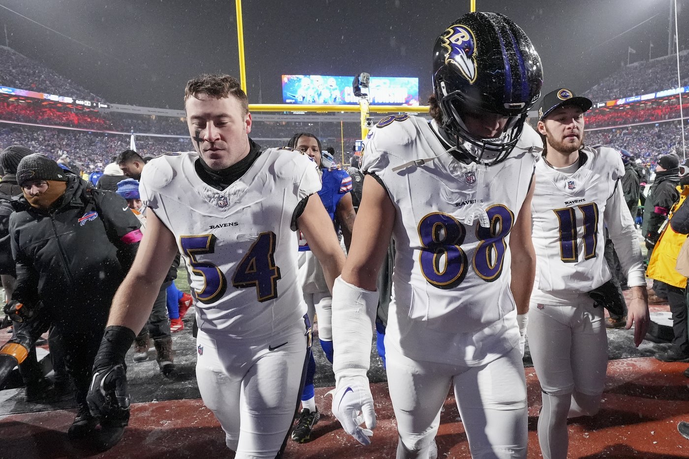 Turnovers and Mark Andrews' drop end another promising season for Lamar Jackson and the Ravens | iNFOnews.ca Turnovers and Mark Andrews' drop end another promising season for Lamar Jackson and the Ravens | iNFOnews.ca