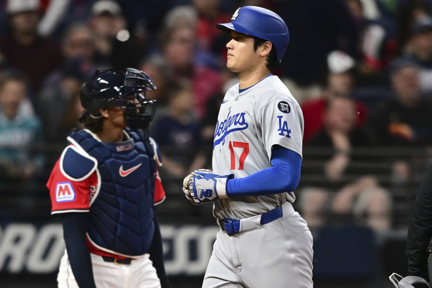 Ohtani hits major league-leading 20th home run in Dodgers' victory over Guardians | iNFOnews.ca