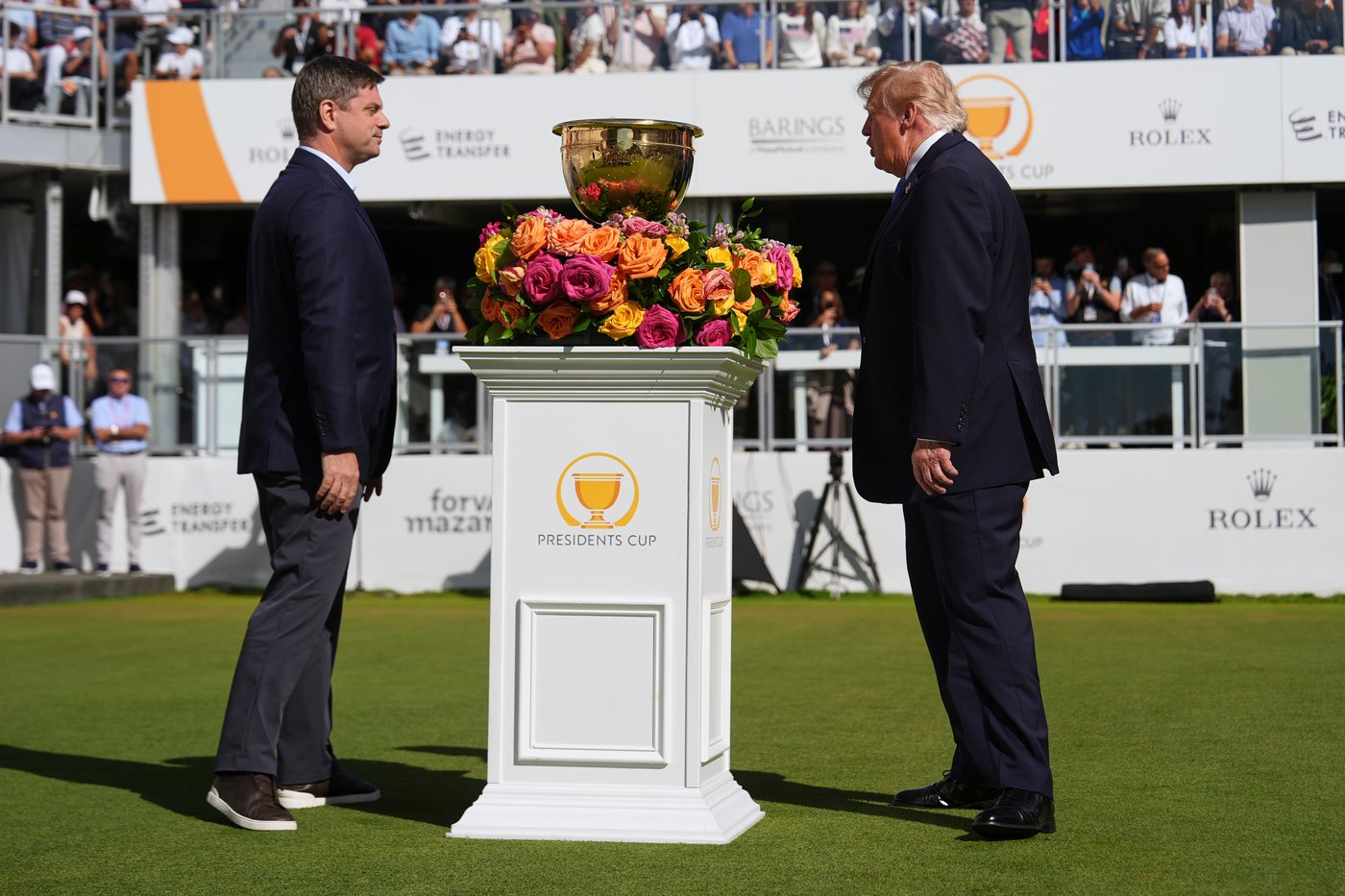 Trump's golf tour takes him back to the Presidents Cup | iNFOnews.ca Trump's golf tour takes him back to the Presidents Cup | iNFOnews.ca