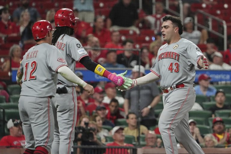 Stephenson hits 3-run double, Reds beat Cardinals 11-6 and close within 2 games of last NL wild card | iNFOnews.ca