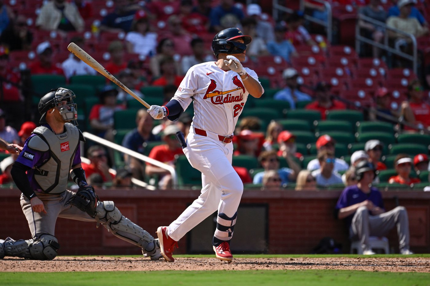 JJ Wetherholt hits tiebreaking double and Alec Burleson homers as Cardinals top Rockies 7-4 | iNFOnews.ca JJ Wetherholt hits tiebreaking double and Alec Burleson homers as Cardinals top Rockies 7-4 | iNFOnews.ca