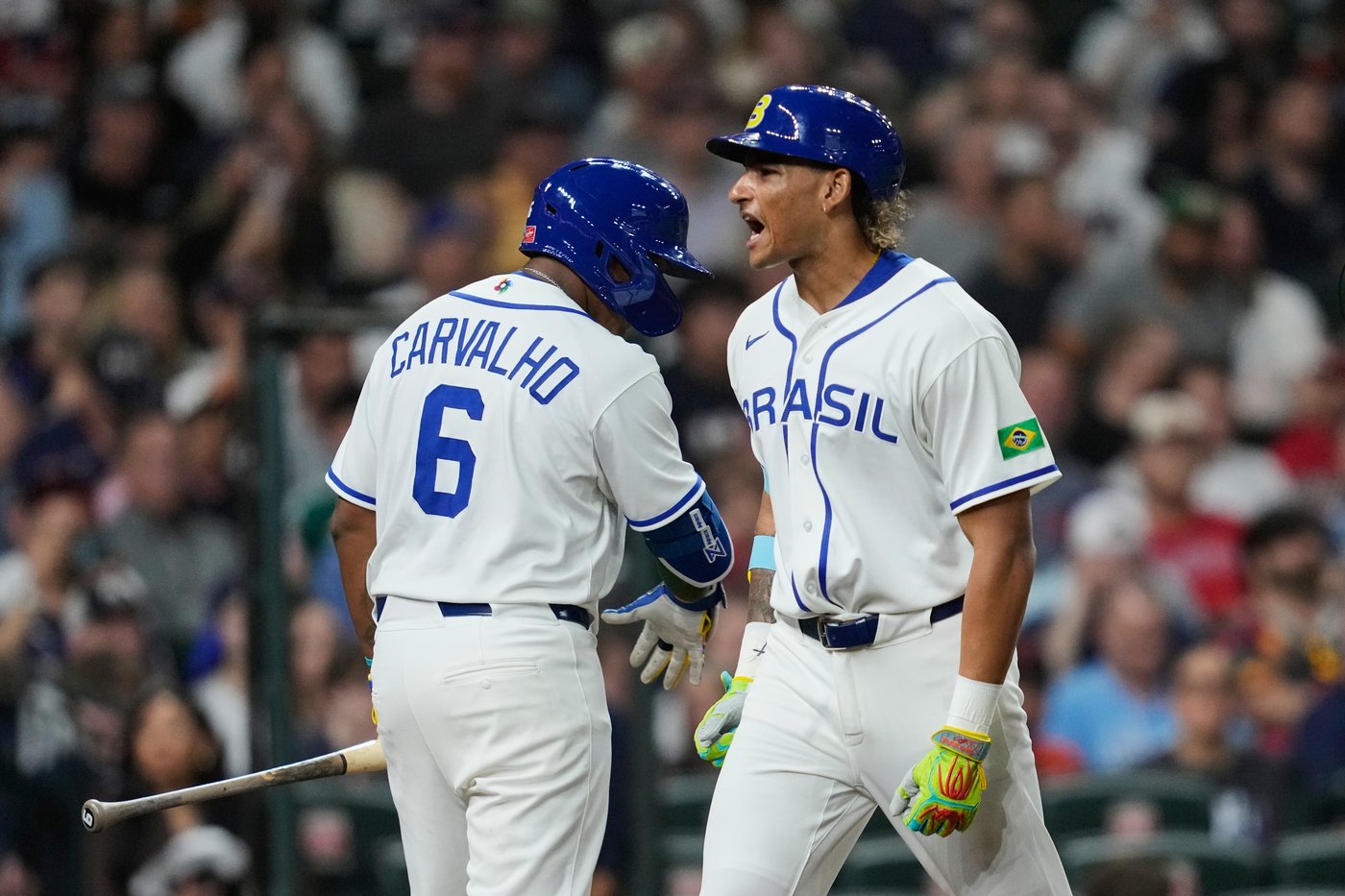 Like father, like son: Lucas Ramirez hits 2 homers for Brazil in WBC with dad Manny Ramirez watching | iNFOnews.ca
