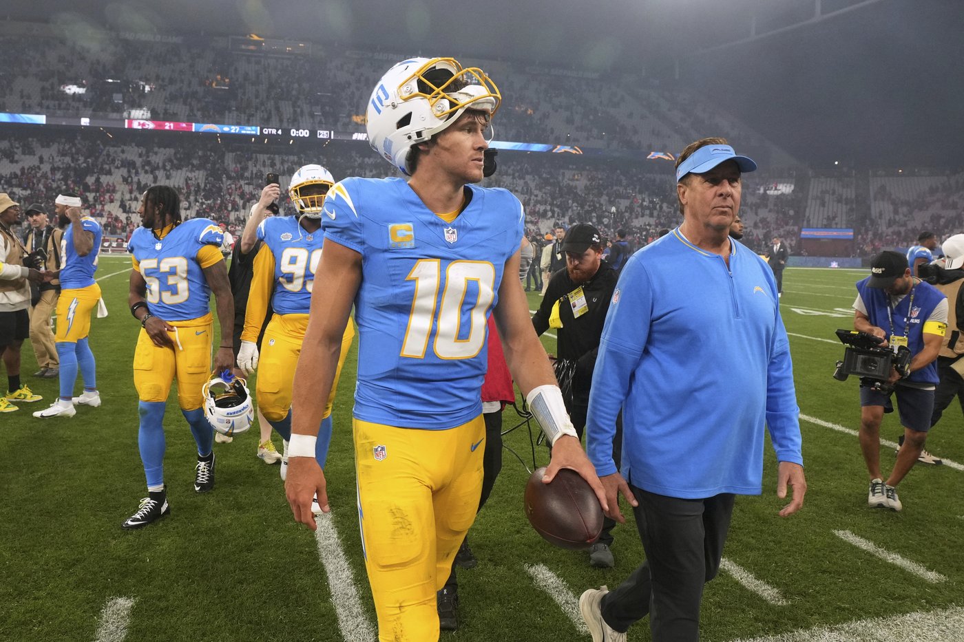 Chargers passing game helps break seven-game losing streak against Chiefs in Brazil | iNFOnews.ca Chargers passing game helps break seven-game losing streak against Chiefs in Brazil | iNFOnews.ca