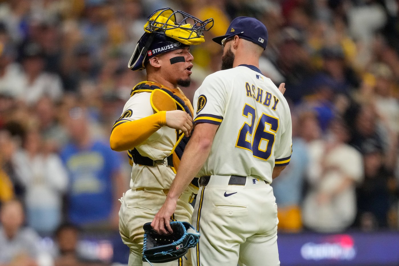 Brewers lefty Aaron Ashby nears postseason scoreless relief record with World Series save | iNFOnews.ca Brewers lefty Aaron Ashby nears postseason scoreless relief record with World Series save | iNFOnews.ca