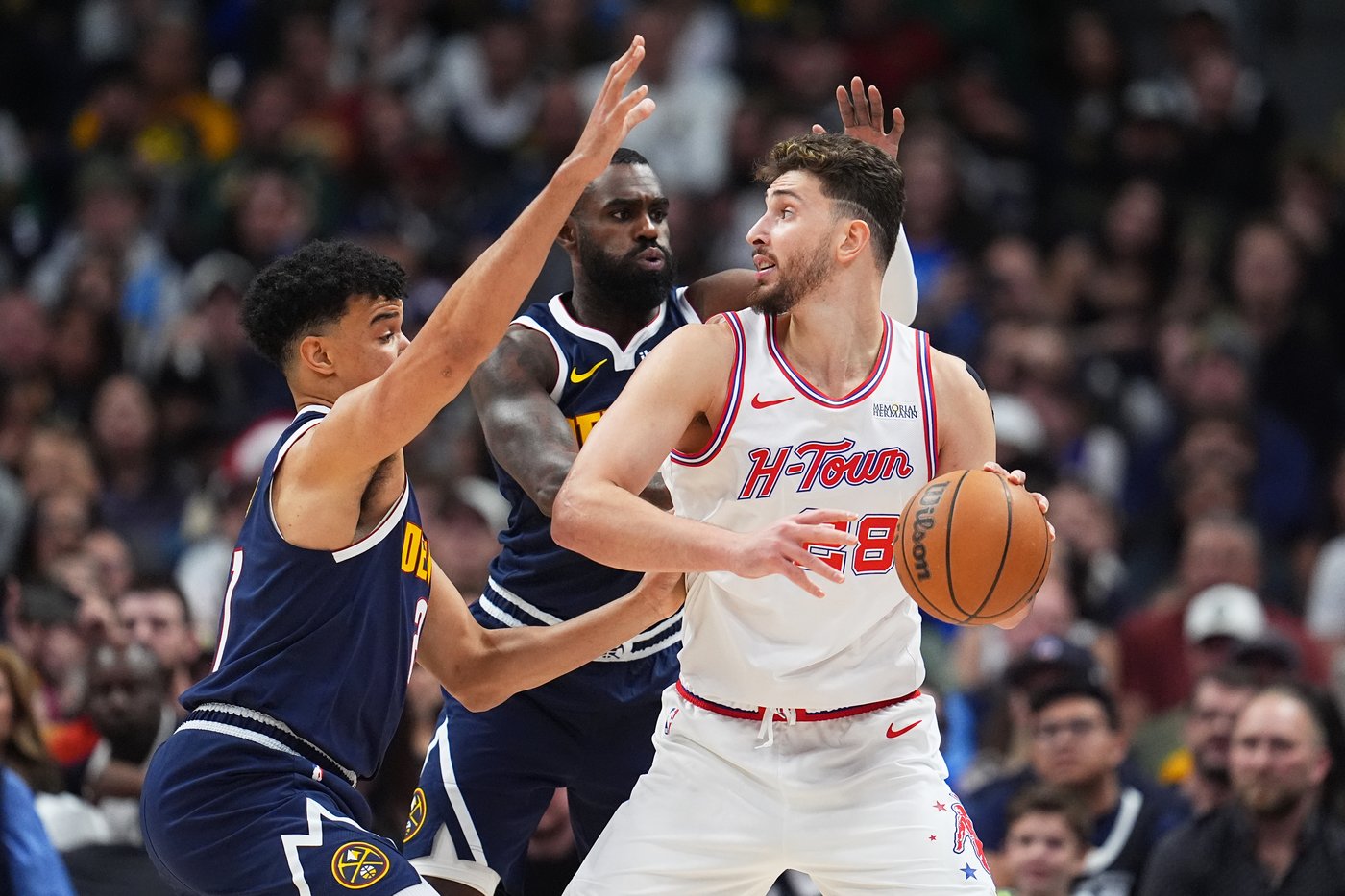 Nikola Jokic's 12th triple-double of the season leads Nuggets to 128-125 OT win over Rockets | iNFOnews.ca