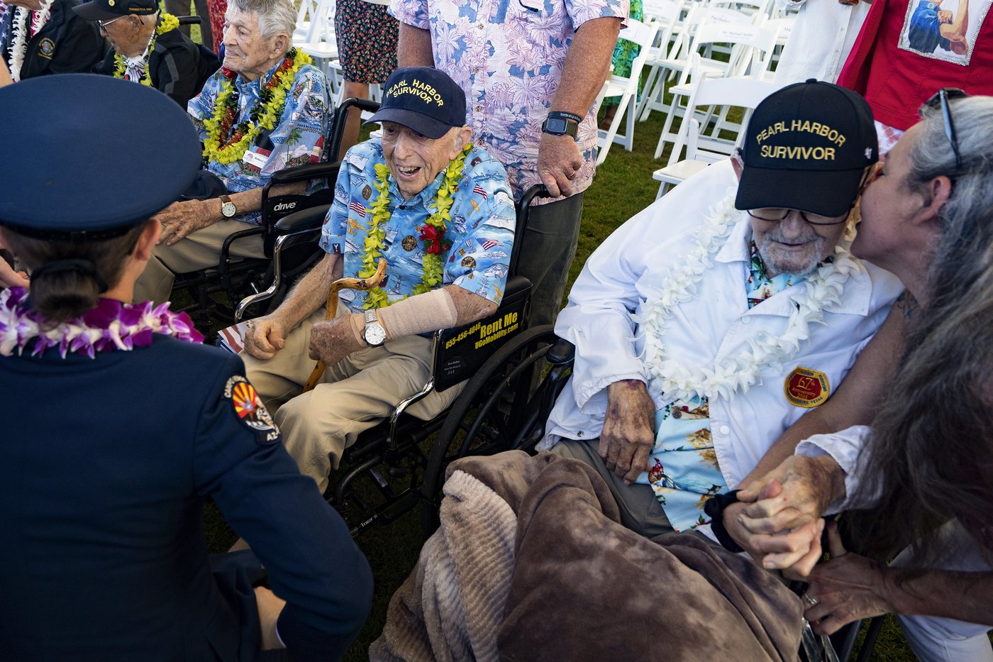 2 Pearl Harbor survivors, ages 104 and 102, return to Hawaii to honor those killed in 1941 attack | iNFOnews.ca 2 Pearl Harbor survivors, ages 104 and 102, return to Hawaii to honor those killed in 1941 attack | iNFOnews.ca
