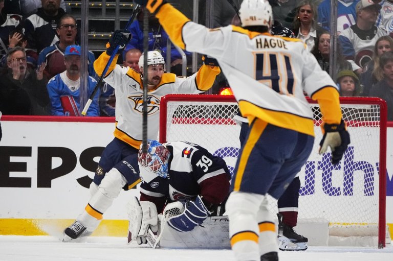 O'Reilly nets hat trick as Predators hand Avalanche 1st home loss in regulation, 7-3 | iNFOnews.ca