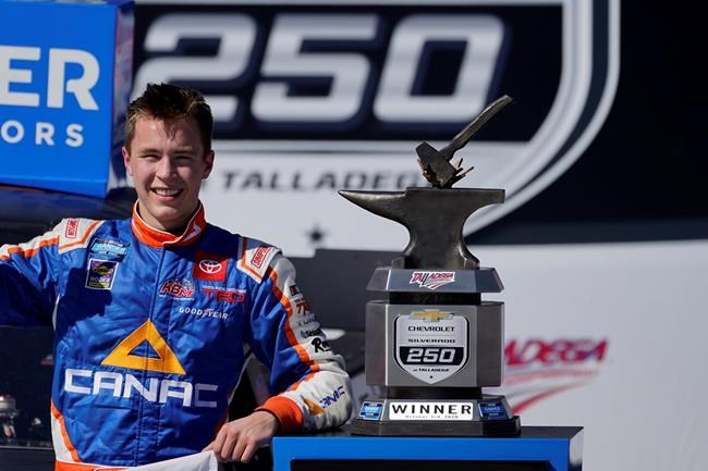 Lessard captures first victory in NASCAR Gander RV and Outdoors Trucks Series | iNFOnews.ca