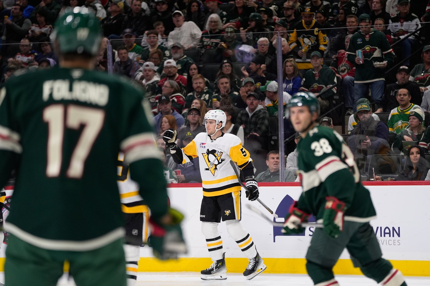 Rust has a goal and an assist as Penguins win 4-1 to send Wild to fifth straight loss | iNFOnews.ca