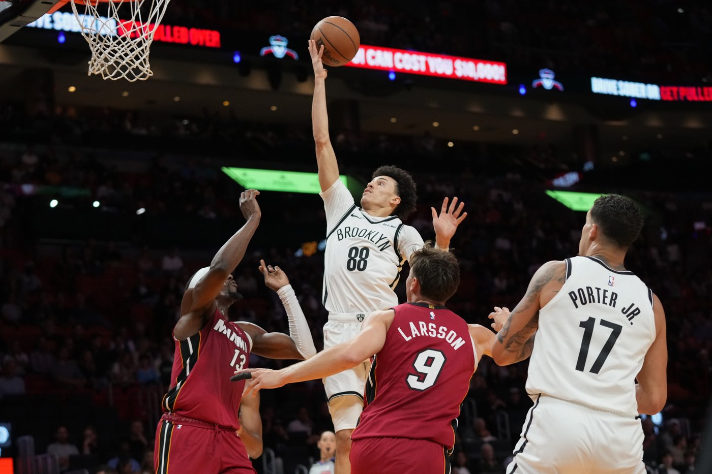 Heat surge past the Nets 126-110 as Brooklyn’s skid reaches 10 | iNFOnews.ca
