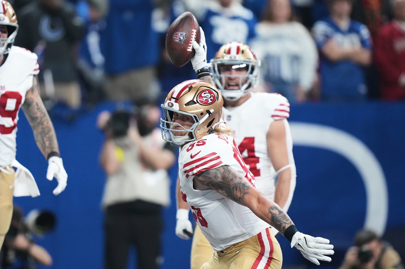 49ers' George Kittle questionable for key game against Bears with ankle injury | iNFOnews.ca