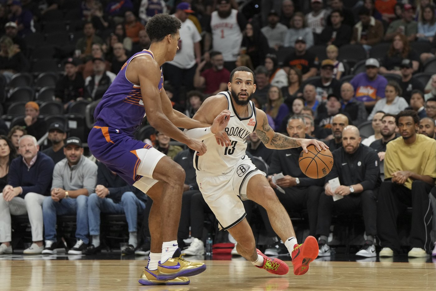 Tyrese Martin scores a career-high 30 points, leading the Nets past the Suns 127-117 | iNFOnews.ca Tyrese Martin scores a career-high 30 points, leading the Nets past the Suns 127-117 | iNFOnews.ca