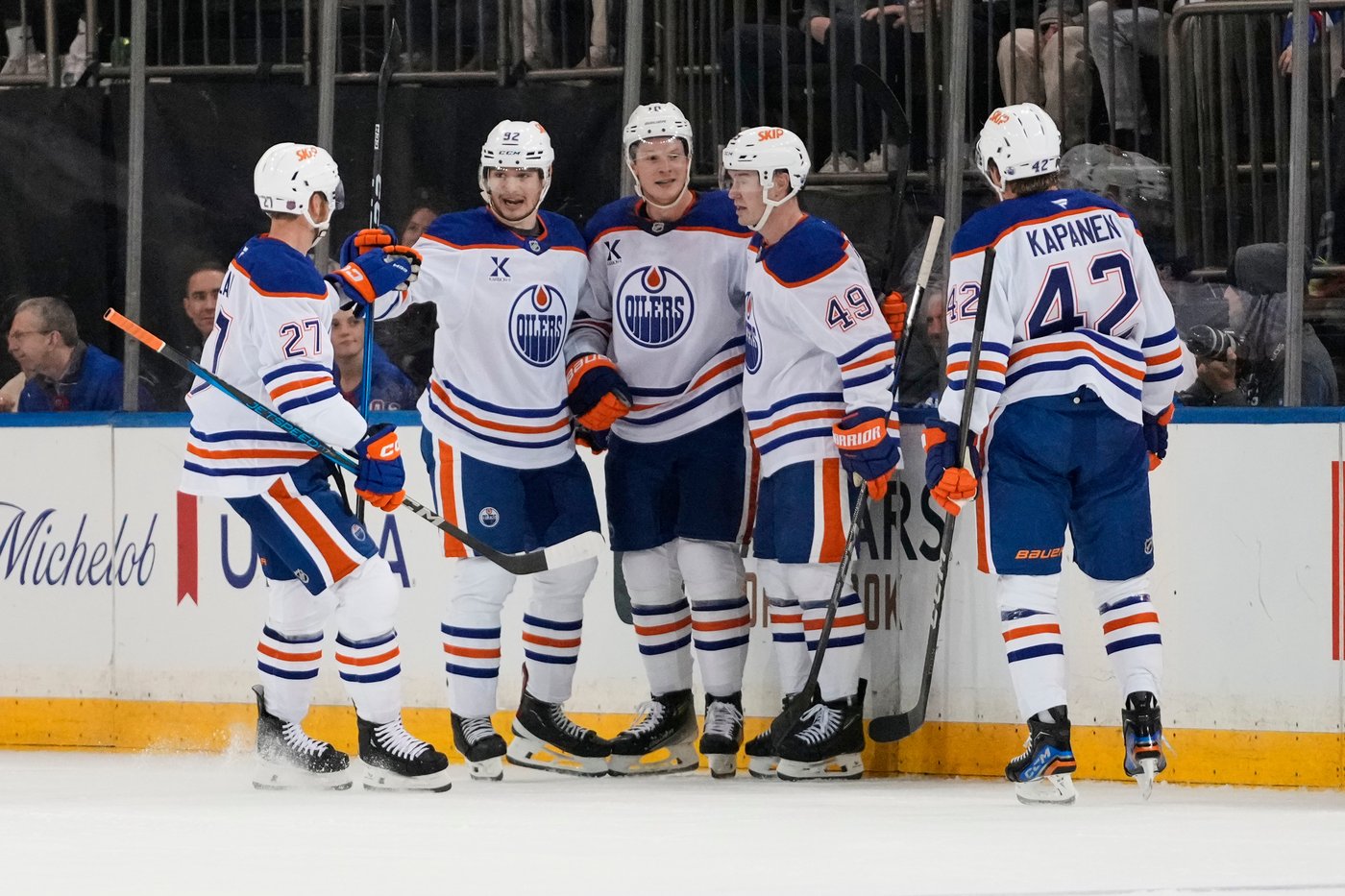 Trent Frederic scores, Stuart Skinner makes 30 saves as the Oilers shut out the Rangers 2-0 | iNFOnews.ca
