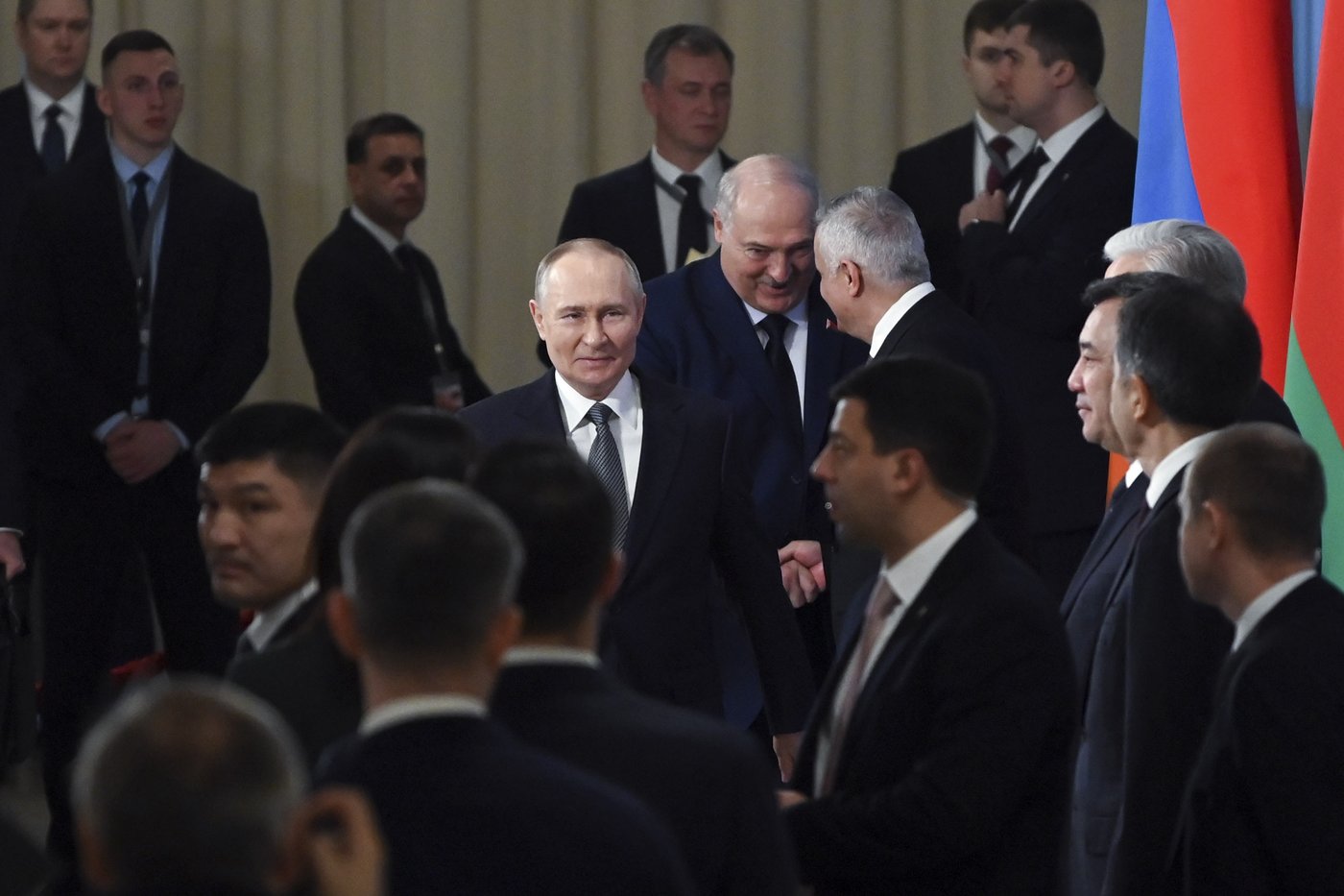 An altercation erupts at a high-level meeting of a Russia-dominated economic union | iNFOnews.ca