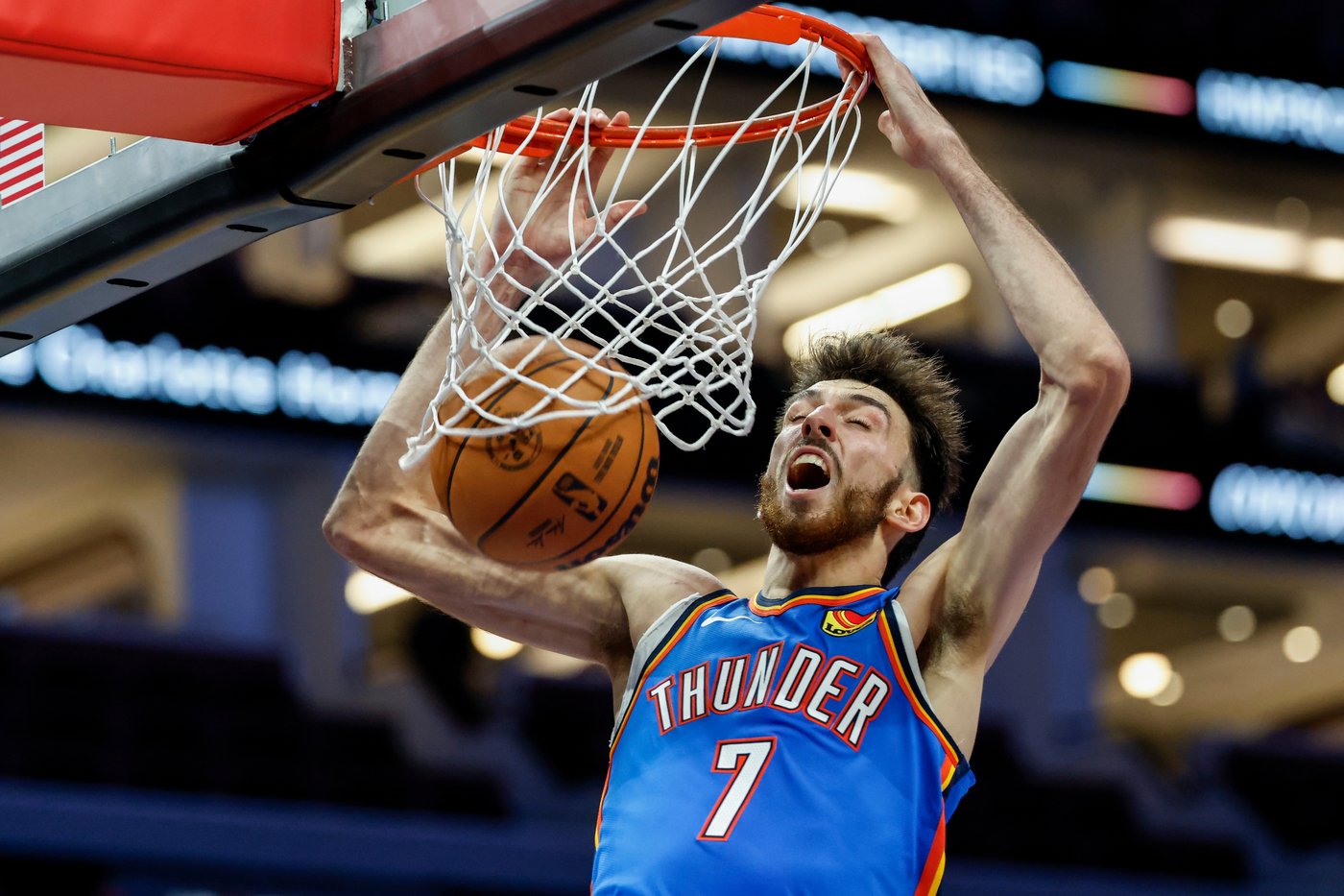 Gilgeous-Alexander, Holmgren lead Thunder to 109-96 win over Hornets for 5th straight victory | iNFOnews.ca Gilgeous-Alexander, Holmgren lead Thunder to 109-96 win over Hornets for 5th straight victory | iNFOnews.ca