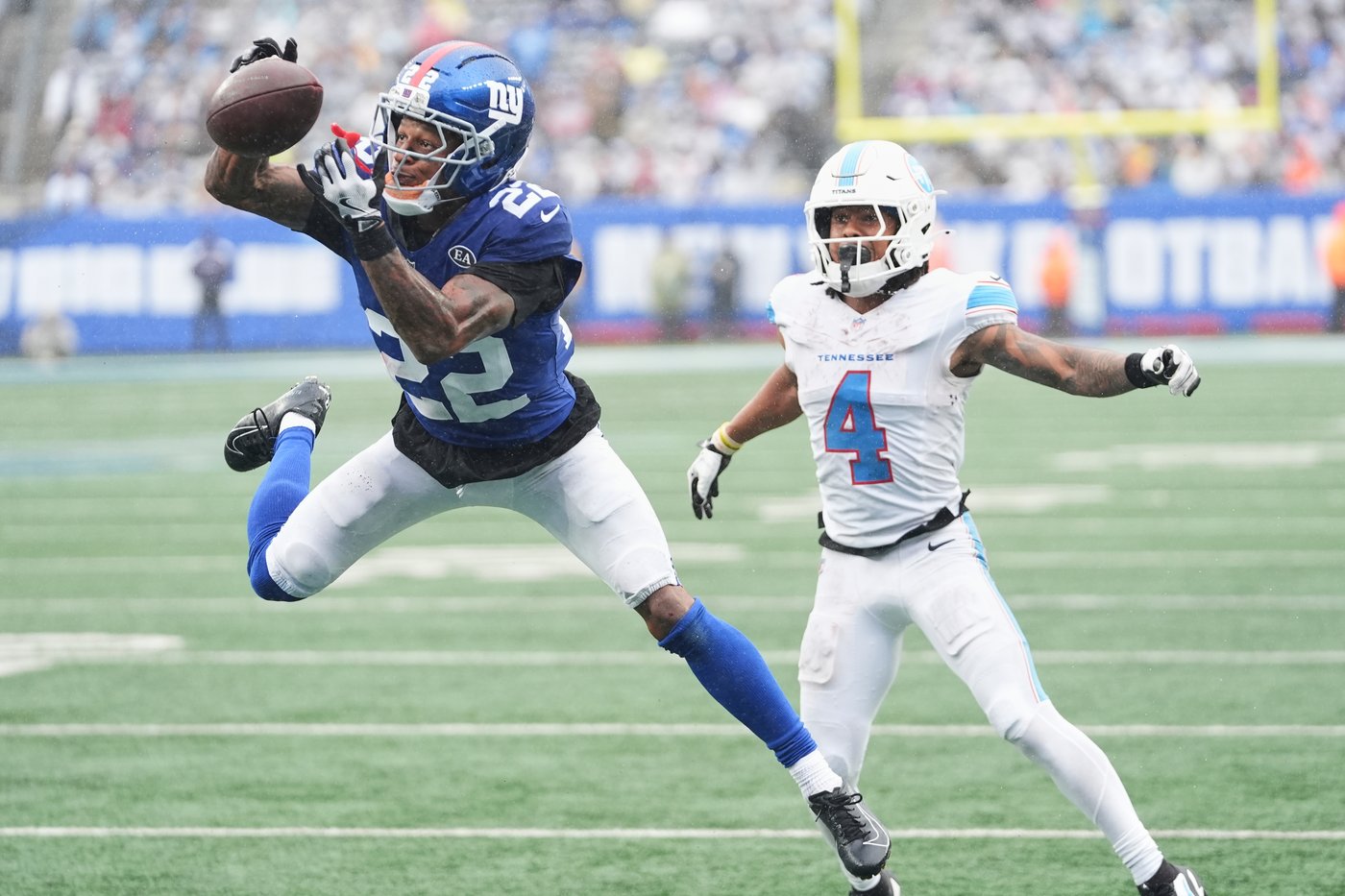 Giants hold on to beat the Titans 12-7 in their first game without quarterback Jaxson Dart | iNFOnews.ca