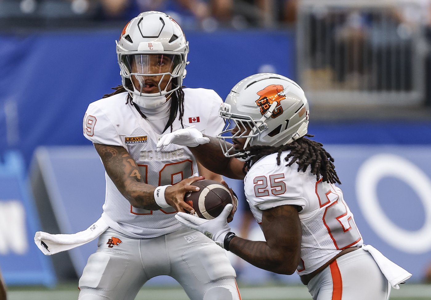 Zander Horvath's three touchdowns carry Lions to 35-19 win over Blue Bombers | iNFOnews.ca