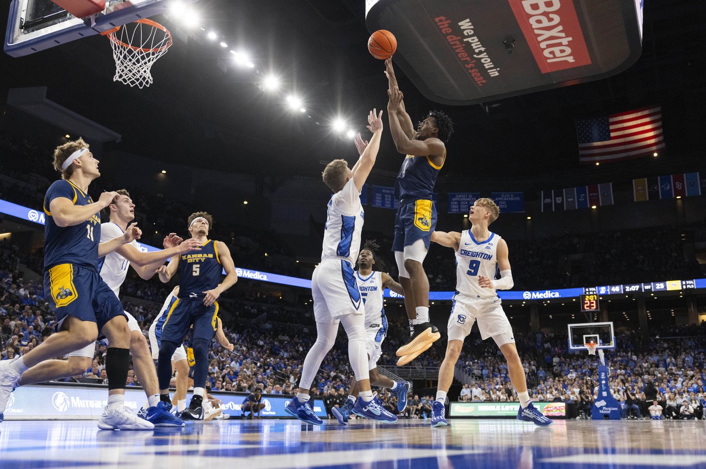 No. 14 Creighton earns another lopsided win with 79-56 victory over Kansas City | iNFOnews.ca No. 14 Creighton earns another lopsided win with 79-56 victory over Kansas City | iNFOnews.ca