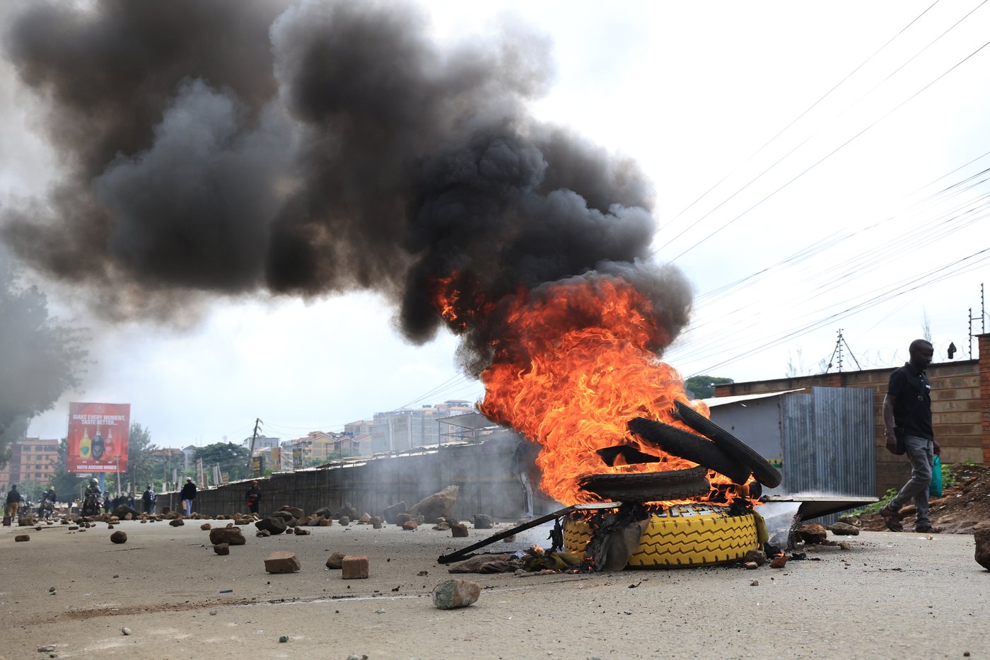 Rising fuel prices trigger protests in Kenya, in photos | iNFOnews.ca