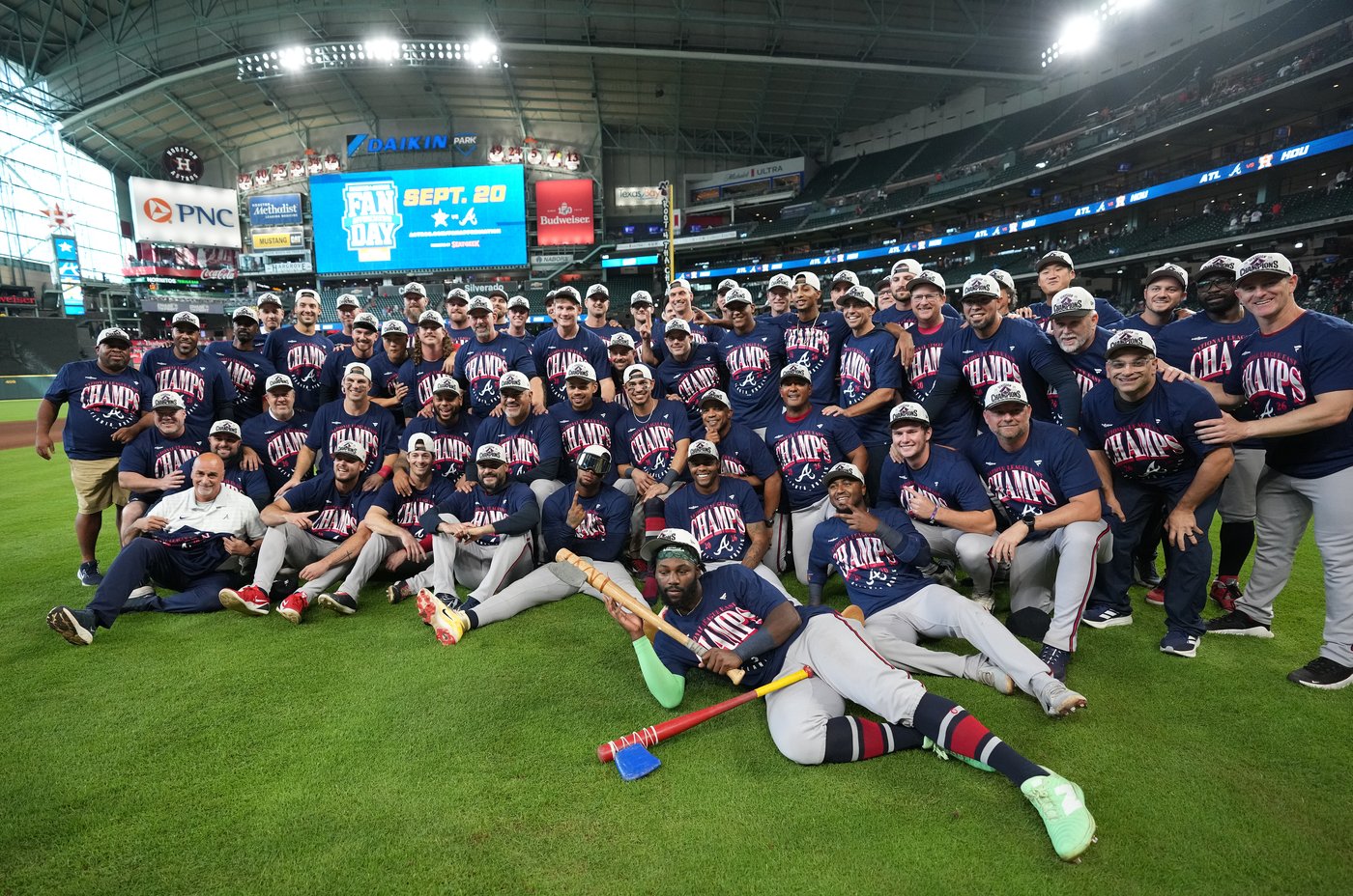 Atlanta Braves clinch 7th NL East title in 9 years | iNFOnews.ca Atlanta Braves clinch 7th NL East title in 9 years | iNFOnews.ca