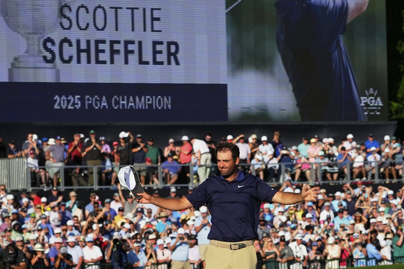 Scheffler's fiery celebration at PGA Championship shows desire that burns in world's No. 1 player | iNFOnews.ca Scheffler's fiery celebration at PGA Championship shows desire that burns in world's No. 1 player | iNFOnews.ca