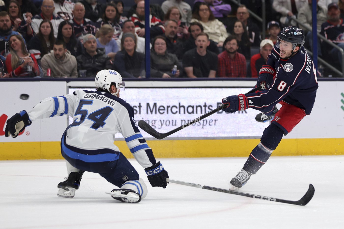 Ehlers scores 3 goals to lead Jets to 6-2 win over Blue Jackets to improve to 6-0-0 on the road | iNFOnews.ca Ehlers scores 3 goals to lead Jets to 6-2 win over Blue Jackets to improve to 6-0-0 on the road | iNFOnews.ca
