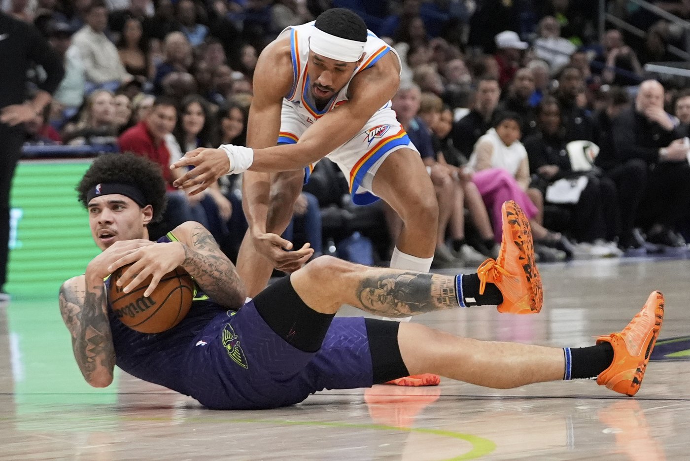 Wiggins and Carlson lift Thunder past Pelicans 115-100 in regular-season finale | iNFOnews.ca Wiggins and Carlson lift Thunder past Pelicans 115-100 in regular-season finale | iNFOnews.ca