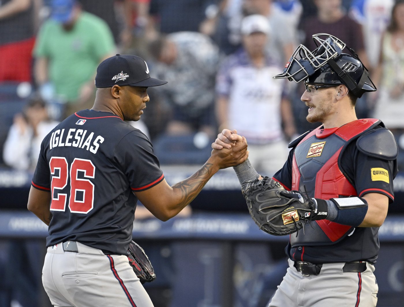 Harris' 2-run homer in the ninth lifts Braves over Rays 5-4 for their first road win | iNFOnews.ca