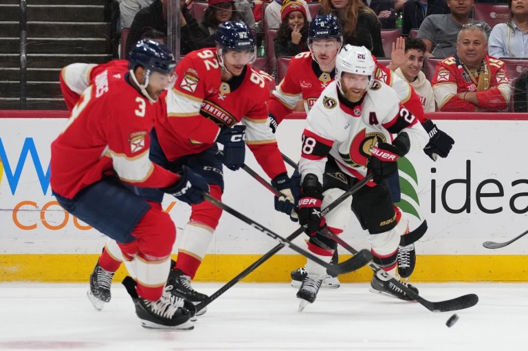 Matthew Tkachuk has goal and 3 assists as Panthers strike fast, tip Senators 6-3 | iNFOnews.ca