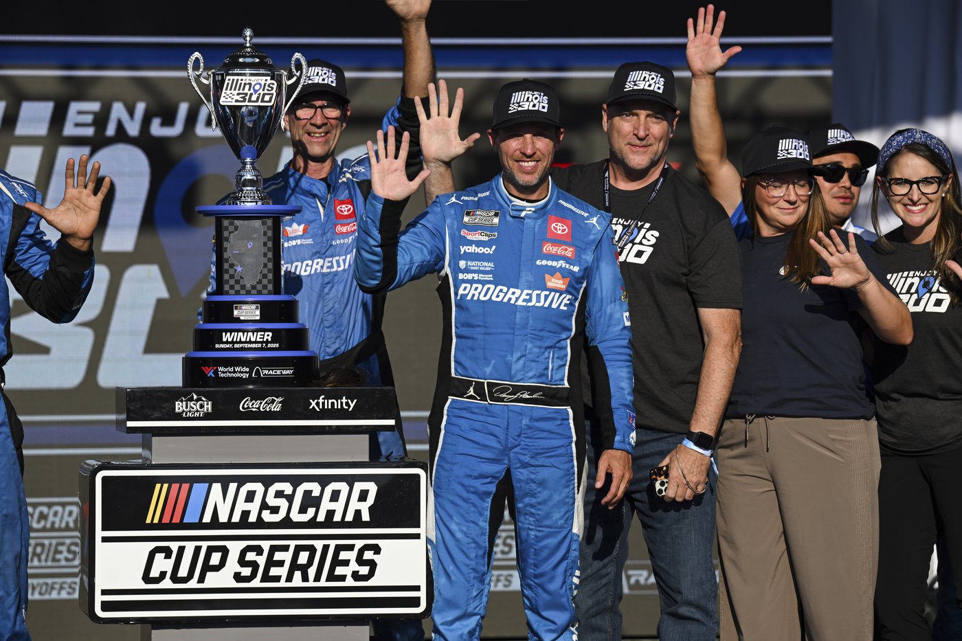 Bubba Wallace calls it a somber week after Denny Hamlin's controversial move at Kansas Speedway | iNFOnews.ca Bubba Wallace calls it a somber week after Denny Hamlin's controversial move at Kansas Speedway | iNFOnews.ca