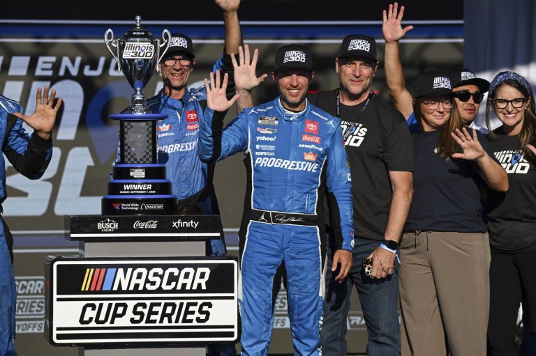 Bubba Wallace calls it a somber week after Denny Hamlin's controversial move at Kansas Speedway | iNFOnews.ca