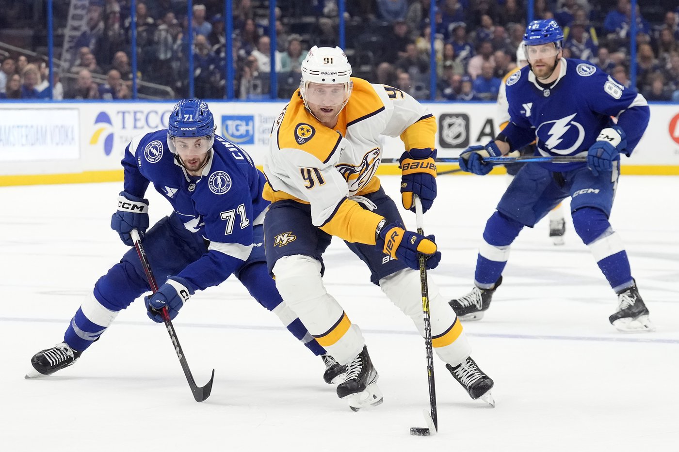 Paul scores in OT, Lightning beat Predators 3-2 in Stamkos' return to Tampa | iNFOnews.ca Paul scores in OT, Lightning beat Predators 3-2 in Stamkos' return to Tampa | iNFOnews.ca