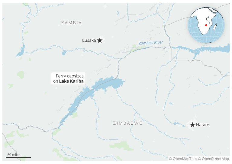 Survivors describe pleading to turn back before ferry capsized on Zimbabwe lake and killed 44 | iNFOnews.ca