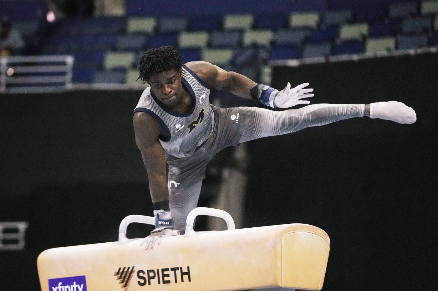 Frederick Richard is taking his fight to make gymnastics 'cool' to a new front: His uniform | iNFOnews.ca