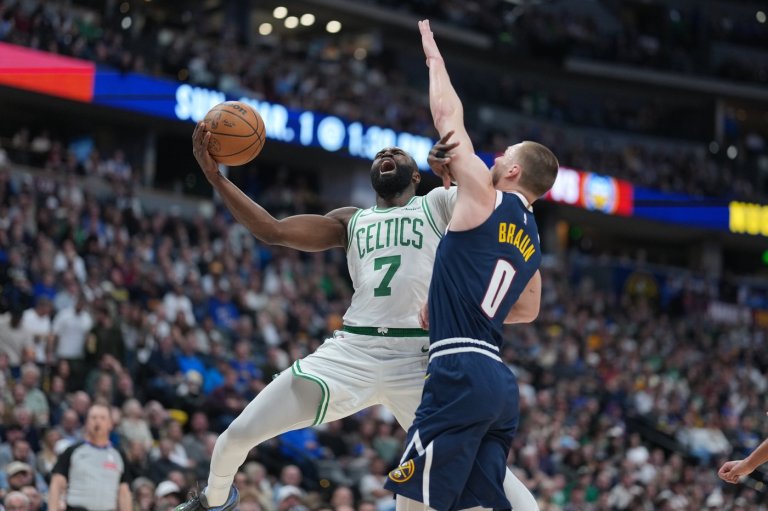 Jokic has 30 points and 12 rebounds in the Nuggets' 103-84 win over the Celtics | iNFOnews.ca