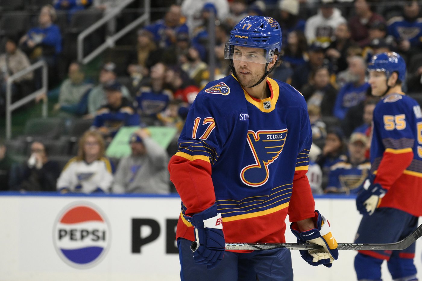 Thomas, Hofer spark the Blues to a 3-2 victory over the Rangers | iNFOnews.ca