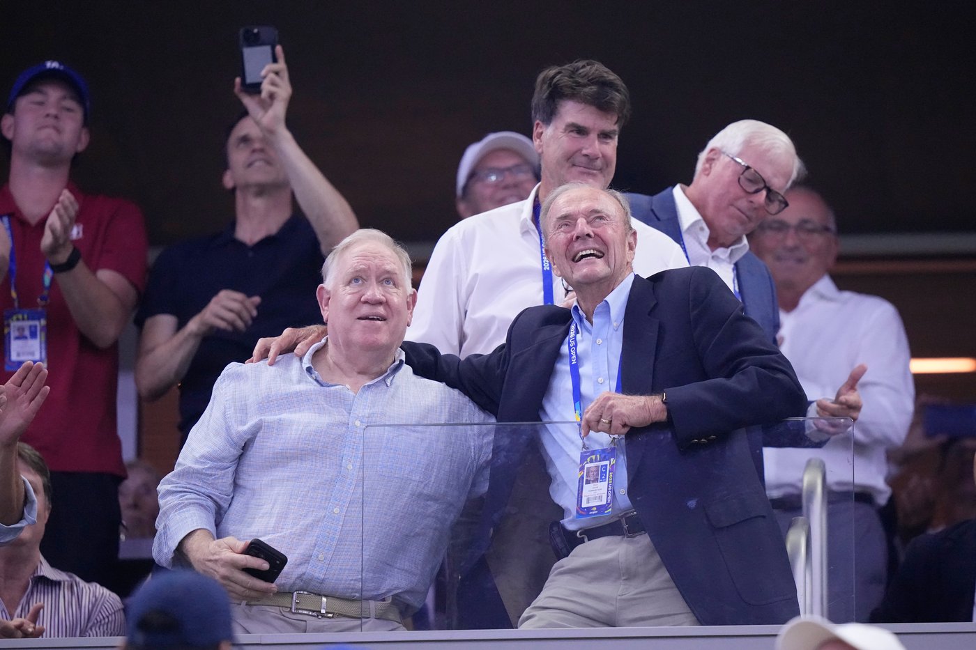 Dick Gould, who won 17 NCAA championships at Stanford, celebrated at the US Open | iNFOnews.ca Dick Gould, who won 17 NCAA championships at Stanford, celebrated at the US Open | iNFOnews.ca