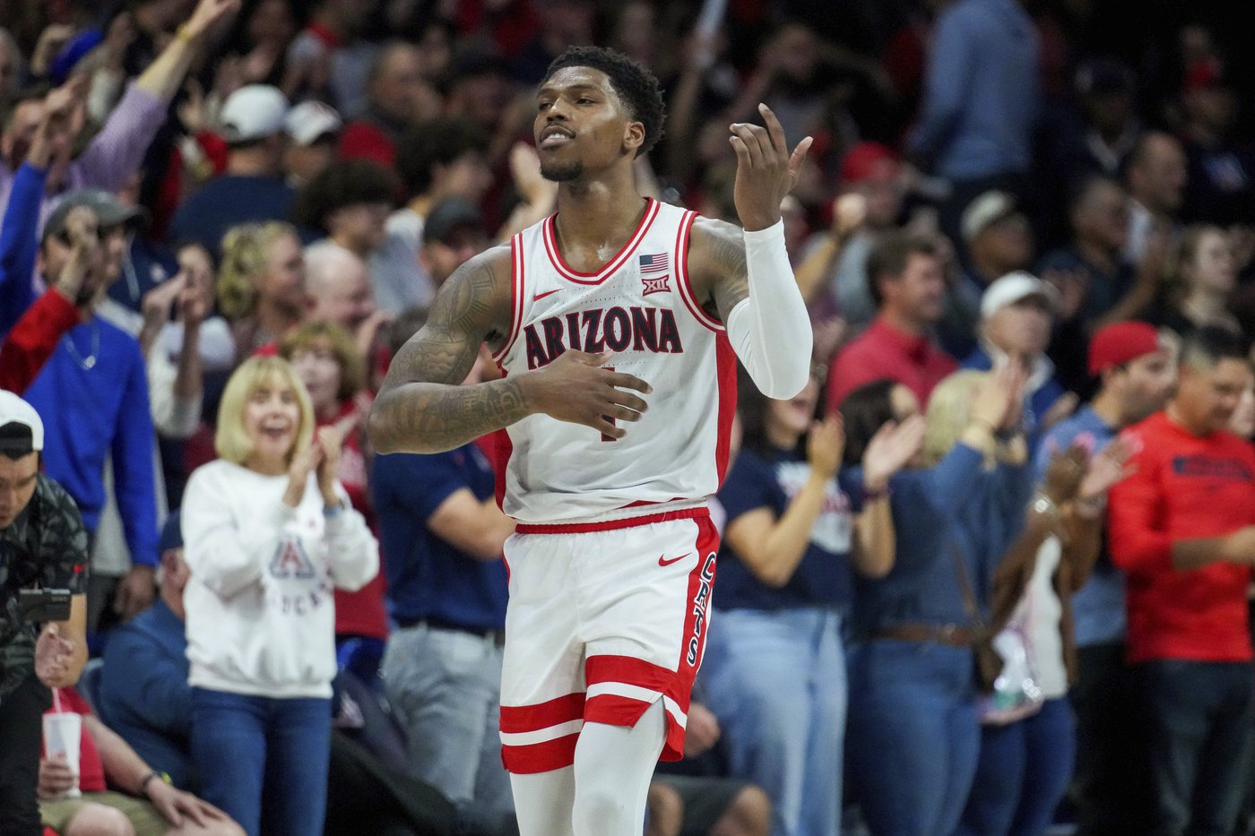 No. 20 Arizona avenge its only Big 12 loss with an 82-73 victory over No. 13 Texas Tech | iNFOnews.ca
